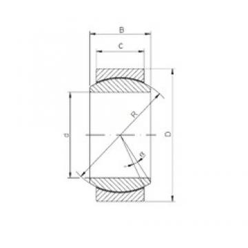 100 mm x 150 mm x 70 mm  ISO GE100UK-2RS محامل عادي