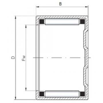 ISO BK152012 محامل أسطوانية