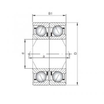 ISO 71902 CDB الاتصال الكرات الزاوي