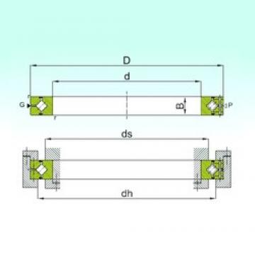 90 mm x 130 mm x 16 mm  ISB CRBH 9016 A المحامل الدوارة الاتجاه