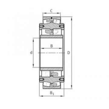 320 mm x 820 mm x 273 mm  FAG Z-531164.04.DRGL محامل كروية