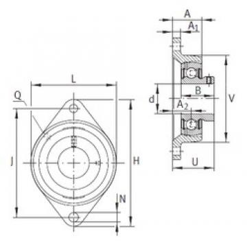 INA PCJTY60-N تحمل وحدات