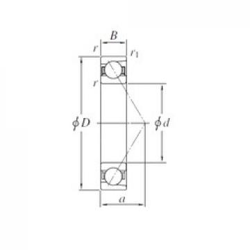 130 mm x 200 mm x 33 mm  KOYO 7026 الاتصال الكرات الزاوي