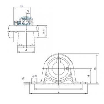 NACHI UCF326 تحمل وحدات