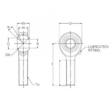 10 mm x 26 mm x 10 mm  NMB PR10E محامل عادي