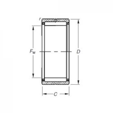 Timken NK65/35 محامل إبرة الأسطوانة