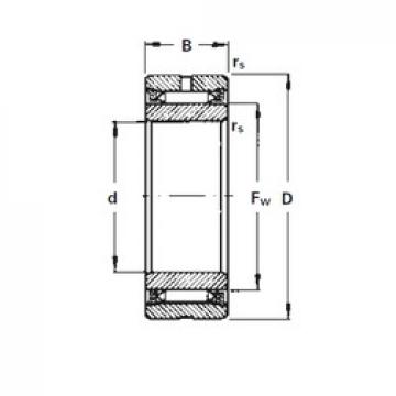 180 mm x 230 mm x 42 mm  Timken NA2180 محامل إبرة الأسطوانة