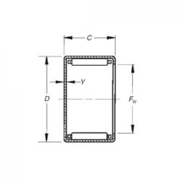 Timken MJH-18161 محامل إبرة الأسطوانة