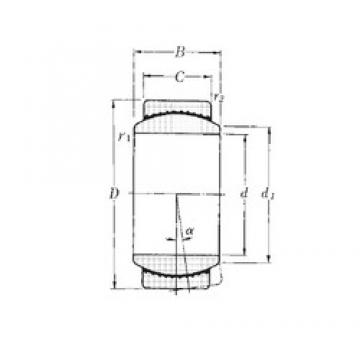 50,8 mm x 80,962 mm x 44,45 mm  NTN SAR2-32 محامل عادي