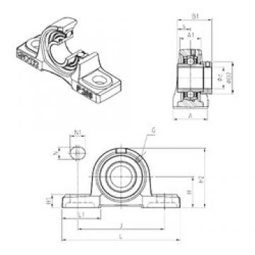 SNR EXP305 تحمل وحدات