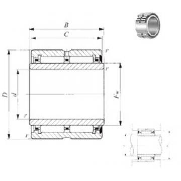 95 mm x 130 mm x 64 mm  IKO NA 6919U محامل إبرة الأسطوانة