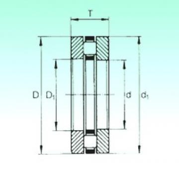 30 mm x 47 mm x 3 mm  NBS 81106TN المحامل الدوارة الاتجاه