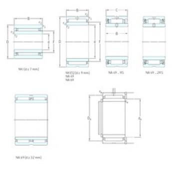 30 mm x 45 mm x 20 mm  SKF NKI30/20TN محامل إبرة الأسطوانة