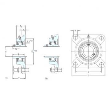 SKF FY 40 WF تحمل وحدات