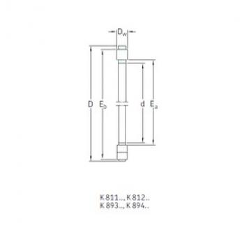 SKF K81228M المحامل الدوارة الاتجاه