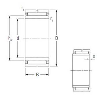 95 mm x 130 mm x 35 mm  KOYO NA4919 محامل إبرة الأسطوانة