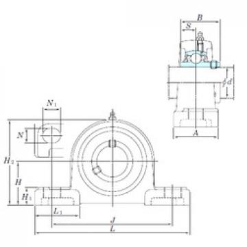 KOYO UCP209-28SC تحمل وحدات