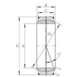 INA GE400-DO محامل عادي