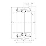 Gamet 101041X/101076H تناقص الأسطوانة المحامل