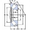 75 mm x 160 mm x 33.5 mm  SKF 29415 E المحامل الدوارة الاتجاه