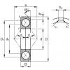 110 mm x 200 mm x 38 mm  FAG QJ222-N2-MPA الاتصال الكرات الزاوي #1 small image