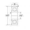 6,35 mm x 15,875 mm x 4,978 mm  KOYO EE11/2 الكرات الأخدود العميق