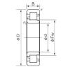 110 mm x 200 mm x 38 mm  NACHI NJ 222 محامل أسطوانية