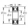 AST 6019ZZ الكرات الأخدود العميق