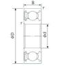 20 mm x 37 mm x 9 mm  NACHI 6904NSE الكرات الأخدود العميق #1 small image