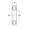 38,1 mm x 82,55 mm x 19,05 mm  RHP LJ1.1/2-N الكرات الأخدود العميق #1 small image