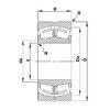 65 mm x 140 mm x 33 mm  Timken 21313VCSJ محامل كروية #1 small image