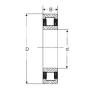 90 mm x 160 mm x 30 mm  SIGMA NU 218 محامل أسطوانية