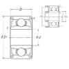 19.05 mm x 41,275 mm x 11,1125 mm  NSK R12ZZ الكرات الأخدود العميق #1 small image