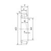 17 mm x 47 mm x 14 mm  NACHI E30303J تناقص الأسطوانة المحامل