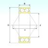 75 mm x 160 mm x 68,3 mm  ISB 3315 A الاتصال الكرات الزاوي