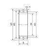 180 mm x 250 mm x 69 mm  NACHI RC4936 محامل أسطوانية