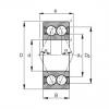 12 mm x 28 mm x 12 mm  FAG 3001-B-2RSR-TVH الاتصال الكرات الزاوي #1 small image