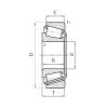 17 mm x 47 mm x 19 mm  CYSD 32303 تناقص الأسطوانة المحامل #1 small image