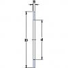 100 mm x 135 mm x 1 mm  SKF AS 100135 المحامل الدوارة الاتجاه #1 small image