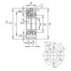 17 mm x 62 mm x 25 mm  INA ZKLF1762-2RS فحوى الكرات