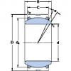 152.4 mm x 222.25 mm x 120.65 mm  SKF GEZ 600 TXA-2LS محامل عادي #1 small image