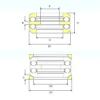 35 mm x 73 mm x 9 mm  ISB 54209 U 209 فحوى الكرات