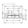 420 mm x 580 mm x 41 mm  Timken 29284EM المحامل الدوارة الاتجاه #1 small image