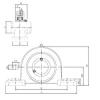 ISO UCP312 تحمل وحدات