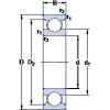 25 mm x 47 mm x 12 mm  SKF 6005 الكرات الأخدود العميق #1 small image