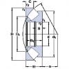 1600 mm x 2280 mm x 166 mm  SKF 293/1600 EF المحامل الدوارة الاتجاه