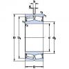 400 mm x 650 mm x 200 mm  SKF 23180-2CS5/VT143 محامل كروية #1 small image