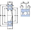 45 mm x 68 mm x 12 mm  SKF 71909 ACB/P4AL الاتصال الكرات الزاوي #1 small image