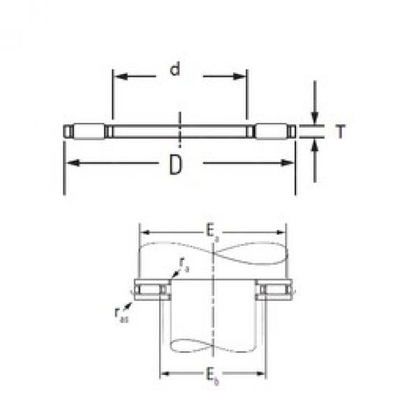 Timken AXK1528 محامل إبرة الأسطوانة #1 image