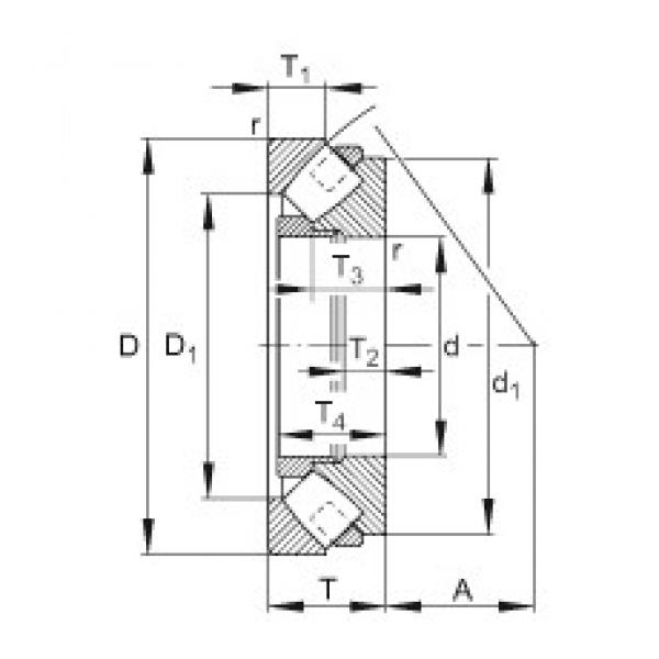 FAG 292/1800-E-MB المحامل الدوارة الاتجاه #1 image